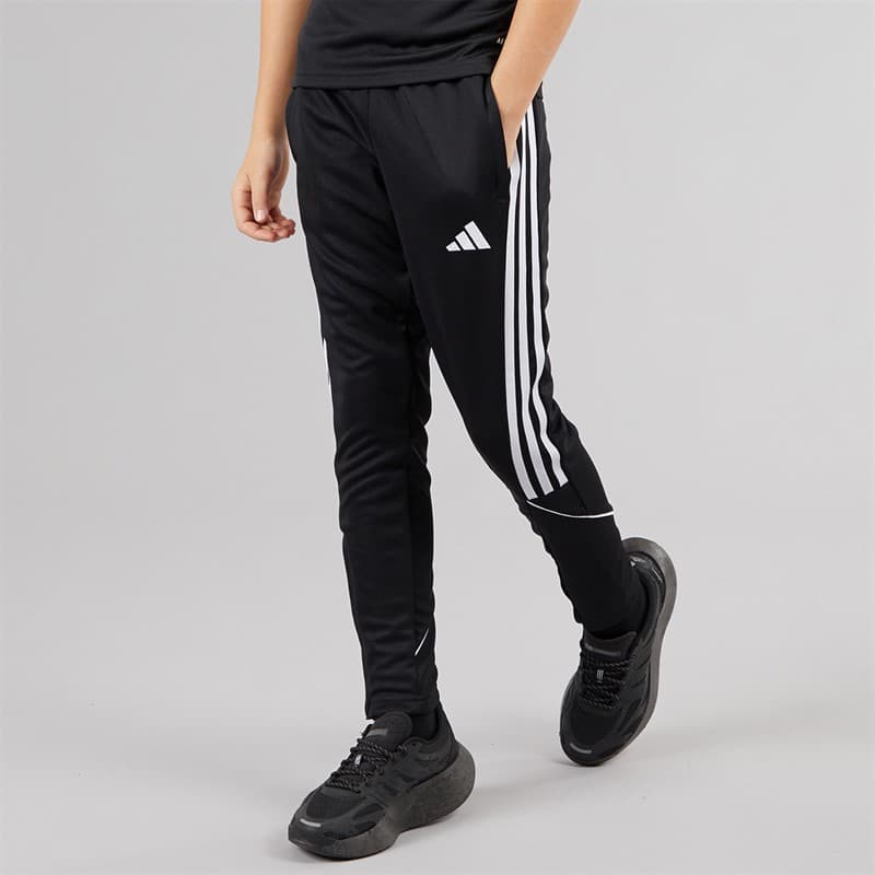 adidas Juniors Tiro 23 League Trainingsbroek Zwart/Wit - Afbeelding 1