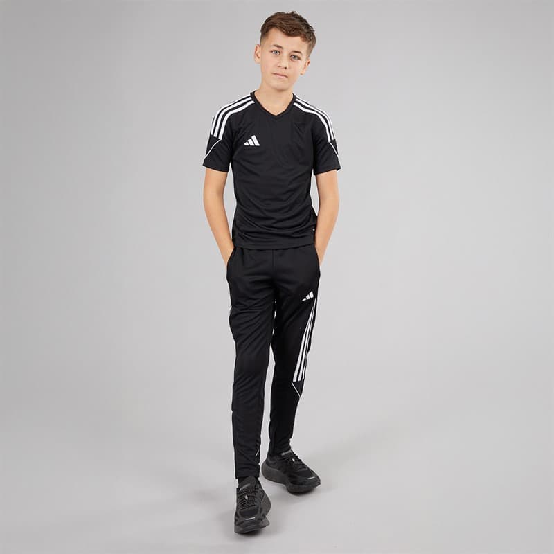 adidas Juniors Tiro 23 League Trainingsbroek Zwart/Wit - Afbeelding 4