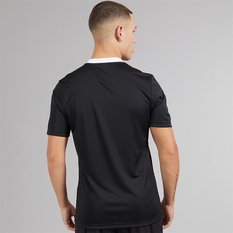 adidas Heren Entrada 22 T-shirt Zwart - Afbeelding 2