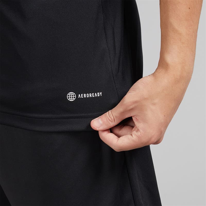 adidas Heren Entrada 22 T-shirt Zwart - Afbeelding 5