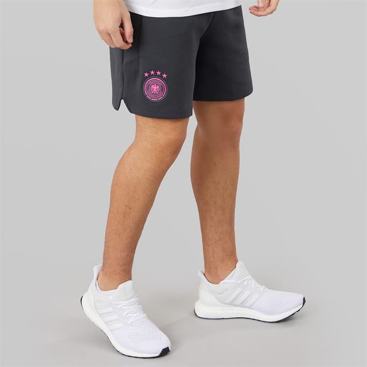 adidas Heren DFB Deutschland 24 Reise Shorts Carbon