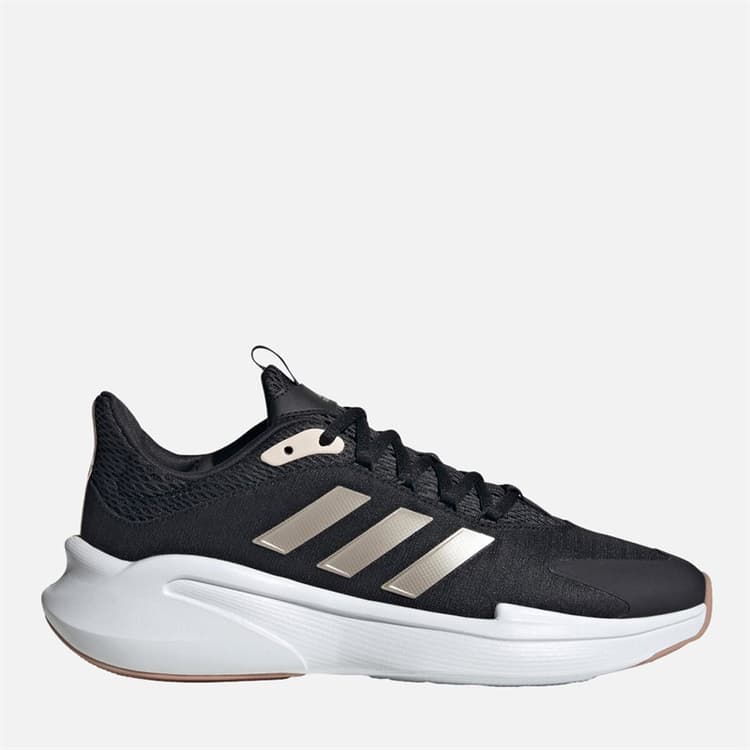 adidas Dames Alphaedge+ Sneakers Core Black/Champagne Met/Carbon