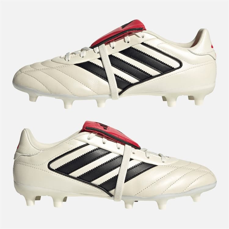 adidas Heren Copa Gloro 2 FG Nockenschuhe Off White/Core Black/Pure Ruby Off wit / Core Black / Pure Ruby