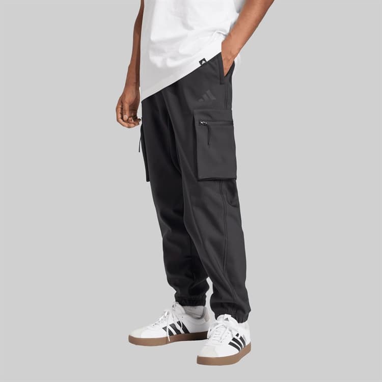 adidas Heren City Escape Premium Cargo Broek Zwart