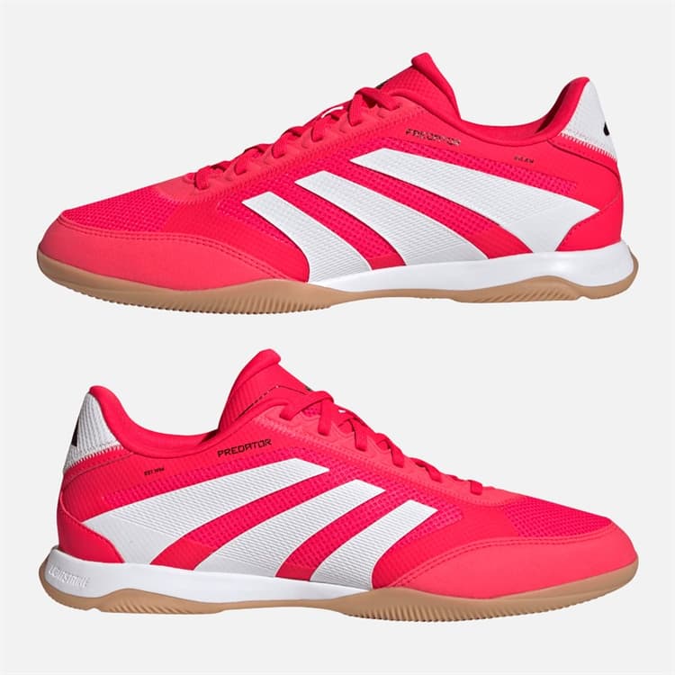 adidas Heren Predator League IN Zaalvoetbalschoenen Lucid Red/Cloud White/Core Black