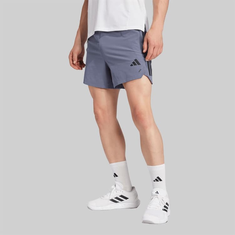 adidas Heren Primelift 3 Strepen Short Onix