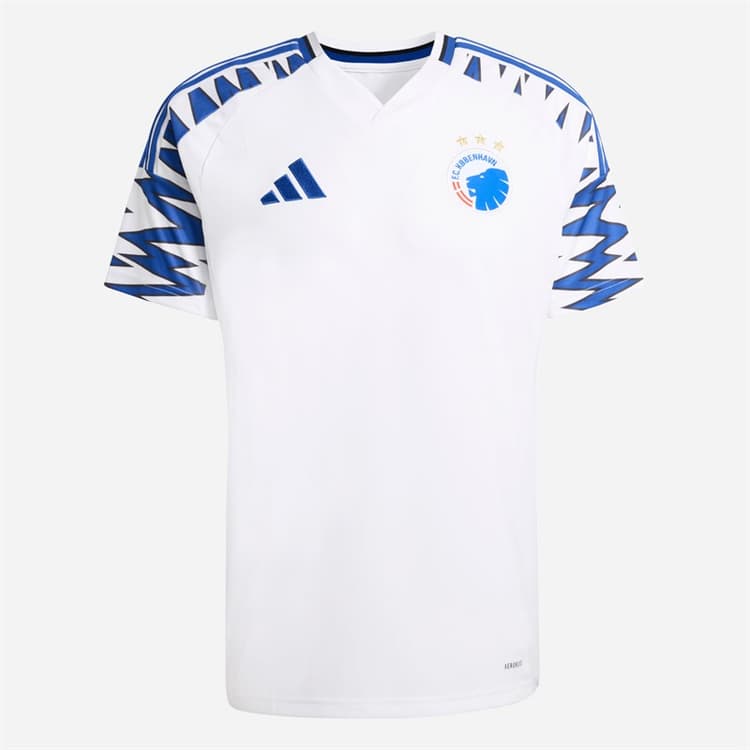 adidas Heren FCK Kopenhagen 24/25 Home Shirt Wit