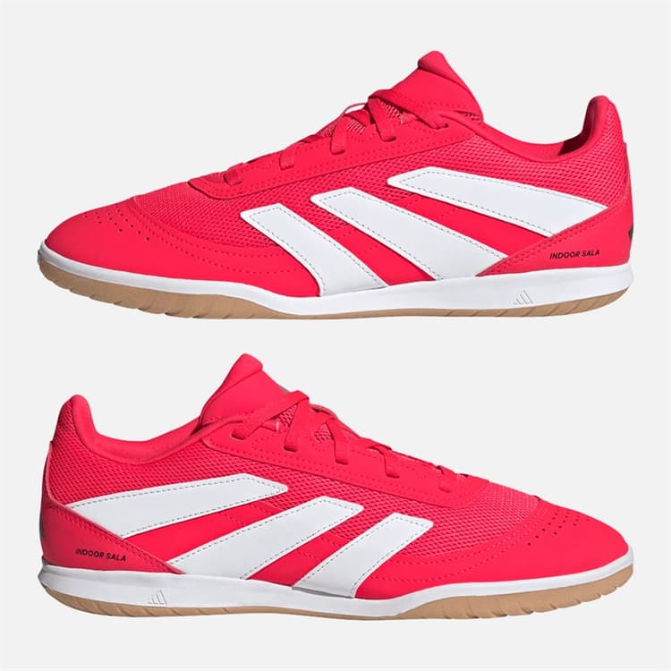 adidas Heren Predator Club IN Indoor Zaal Voetbalschoenen Lucid Red/Cloud White/Core Black