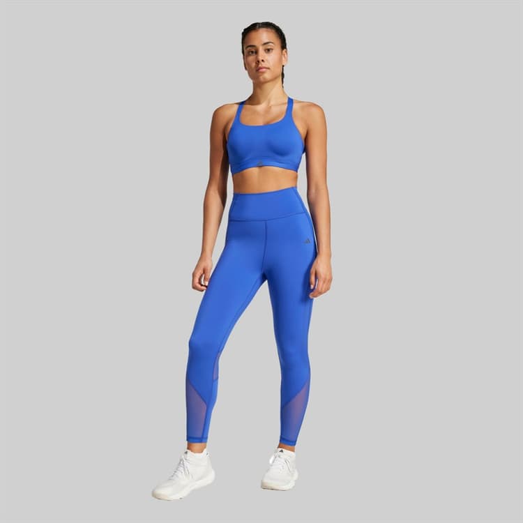 adidas Dames Getailleerde Hiit Training 7/8 Leggings Semi Lucid Blue