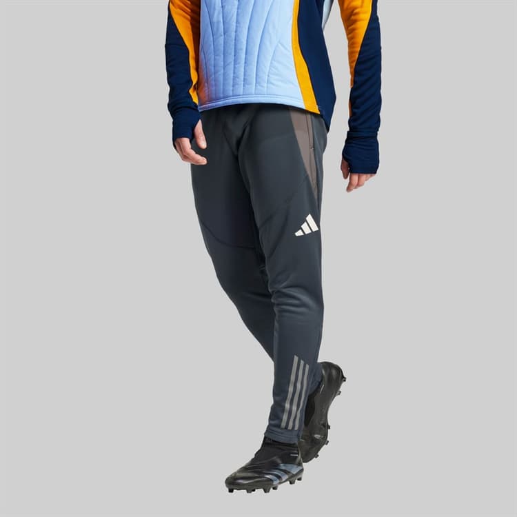 adidas Heren RMCF Real Madrid 24/25 Tiro Winterized Trainingsbroek Dark Grey/Putty Mauve/Charcoal