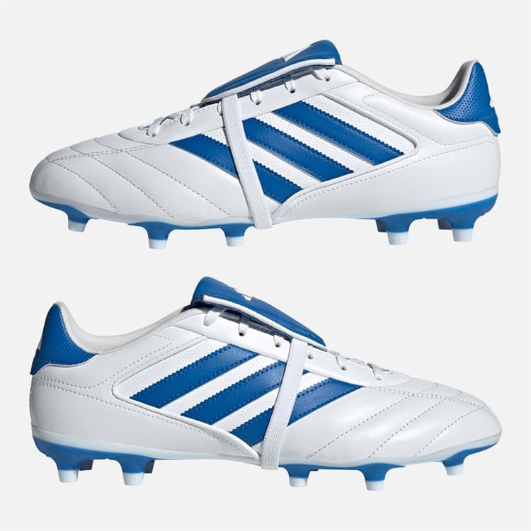 adidas Heren Copa Gloro 2 FG Firm Ground Voetbalschoenen Cloud White/Bright Royal/Bright Royal