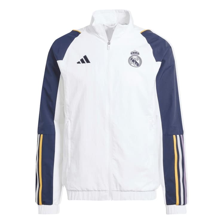 adidas Heren RMCF Real Madrid 23/24 Presentatie Jas Wit
