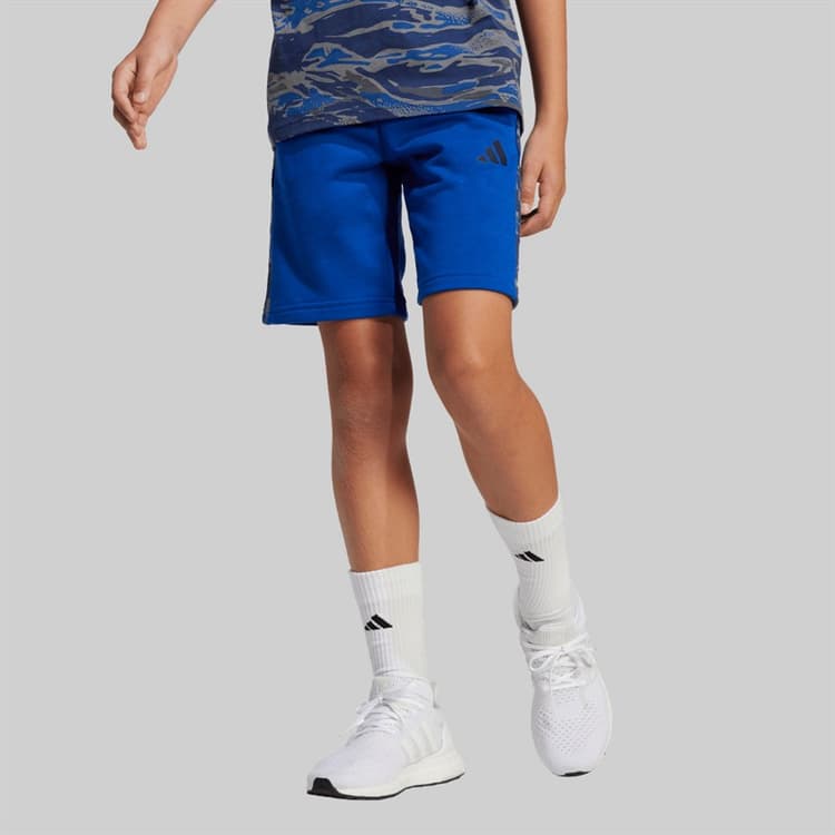 adidas Jongens Seizoensgebonden Basics Camo Shorts Royal Blue/Multicolour