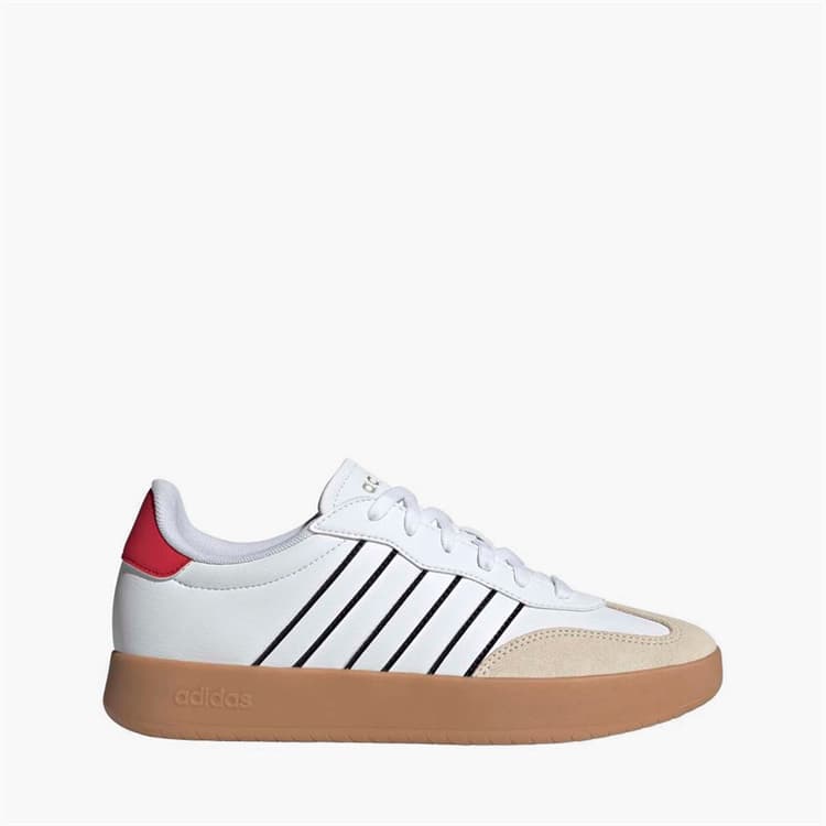 adidas Heren Barreda Sneakers Cloud White/Cloud White/Pure Ruby