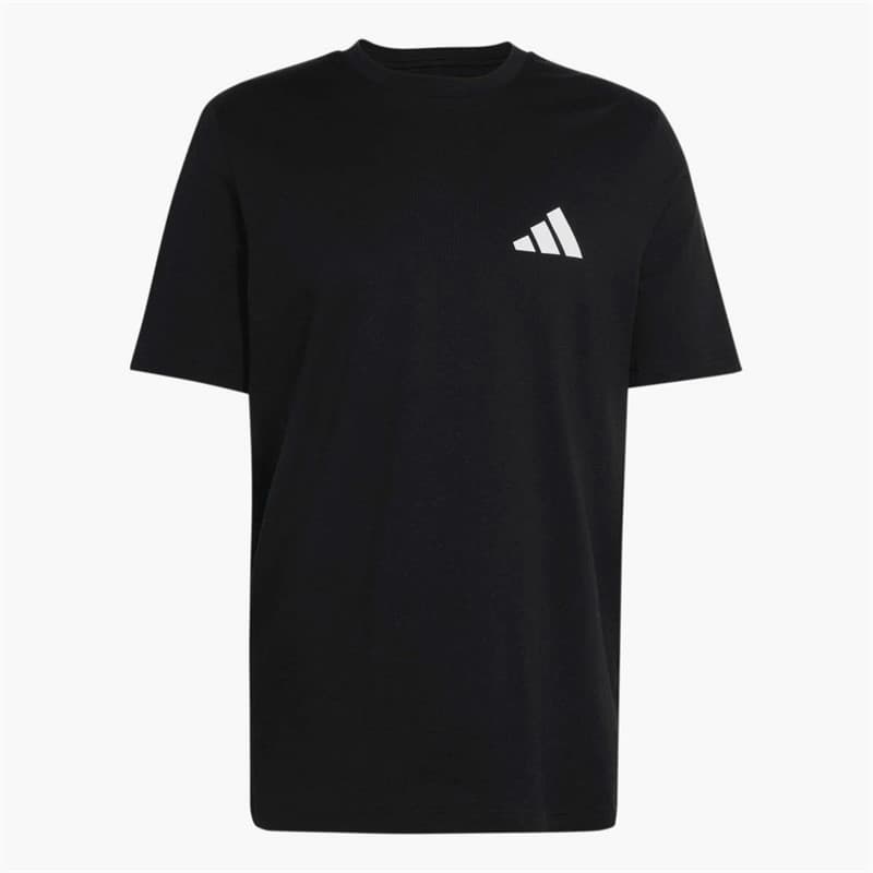 adidas Heren Badge Of Sport Logo T-shirt Zwart - Afbeelding 1