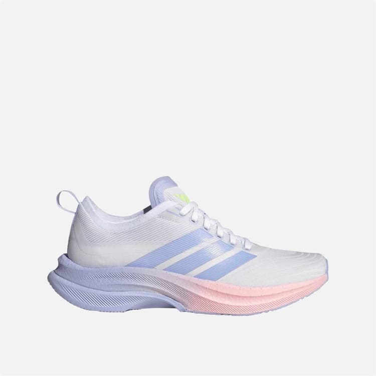 adidas Dames Moveboost Neutrale Hardloopschoenen Schoenen Footwear White/Violet Tone/Hi-Res Yellow