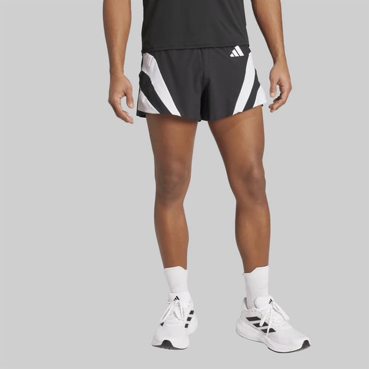 adidas Heren Adizero Archive Hardloop Gel Shorts Zwart