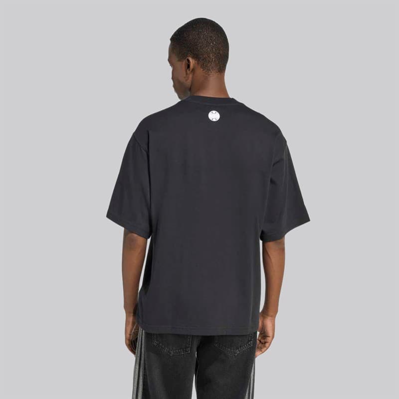 adidas Herenteamgeest Moto Grafisch T-shirt Zwart - Afbeelding 2