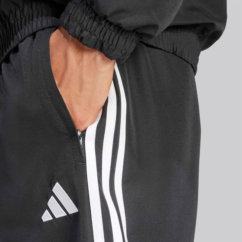 adidas Heren Tiro 25 Essentials Geweven Shorts Zwart/Wit - Afbeelding 3