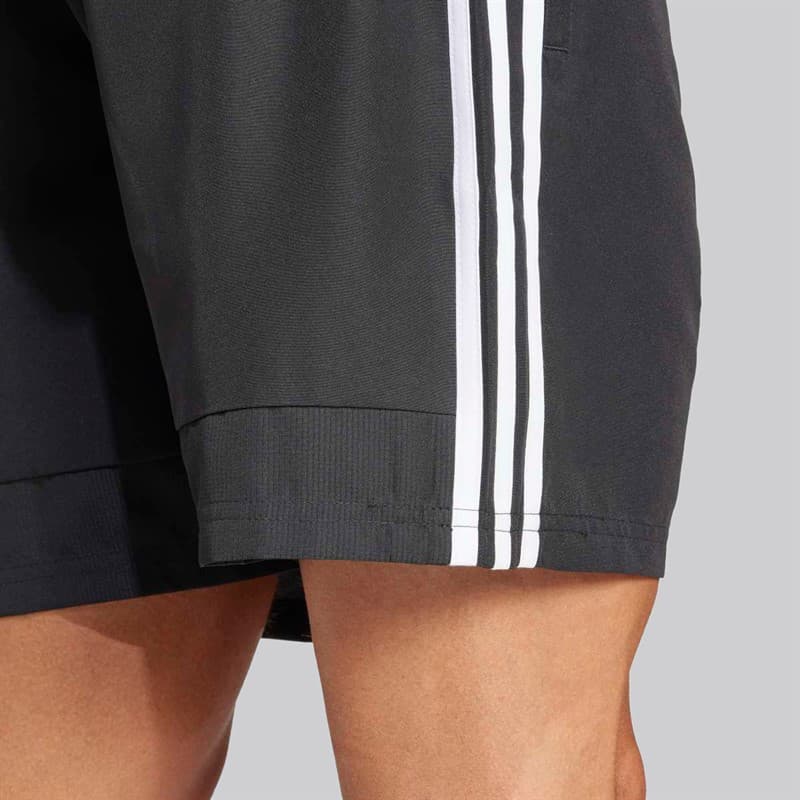 adidas Heren Tiro 25 Essentials Geweven Shorts Zwart/Wit - Afbeelding 4