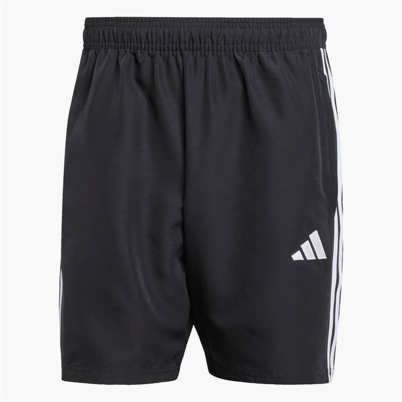 adidas Heren Tiro 25 Essentials Geweven Shorts Zwart/Wit - Afbeelding 5