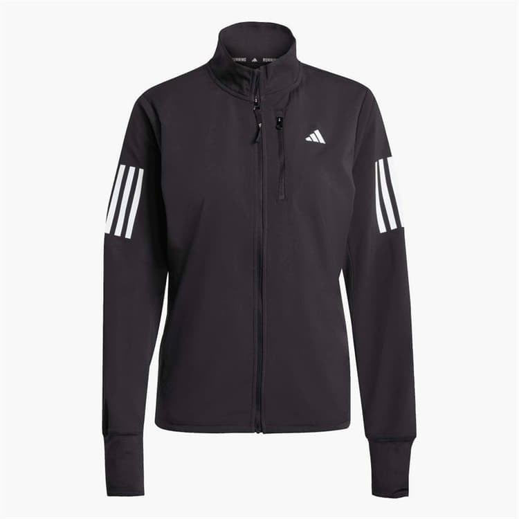 adidas Dames Own The Run Winterized Running Jas Zwart