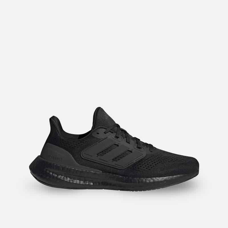 adidas Heren Pureboost 23 Neutrale Hardloopschoenen Zwart/Core Black/Carbon - Afbeelding 1