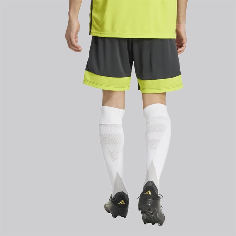 adidas Heren Tiro 25 Essentials Shorts Carbon/Semi Solar Yellow - Afbeelding 2