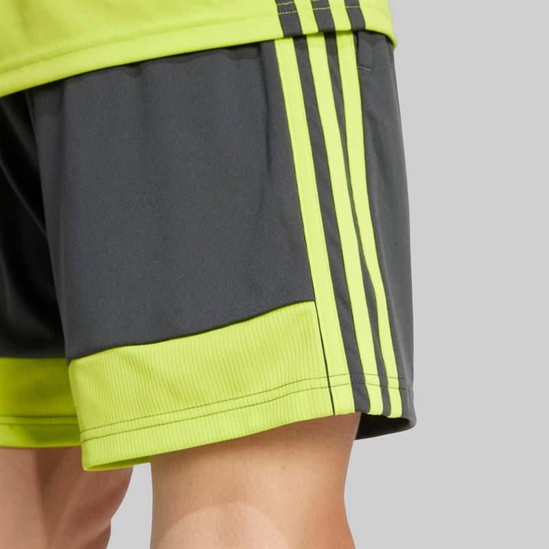 adidas Heren Tiro 25 Essentials Shorts Carbon/Semi Solar Yellow - Afbeelding 4