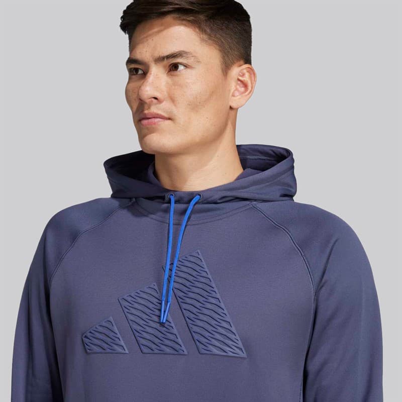 adidas Heren Game And Go Training Hoodie Shadow Navy - Afbeelding 3