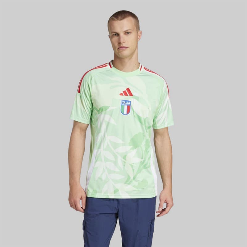 adidas Heren FIGC Italia (Dames Team) 2025 Uit tenue Glory Mint - Afbeelding 1