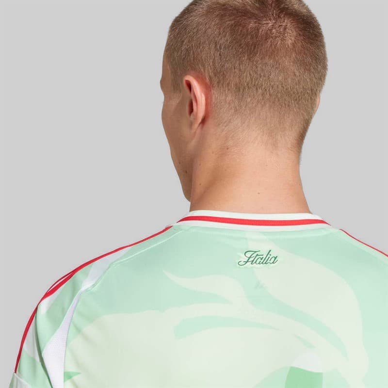 adidas Heren FIGC Italia (Dames Team) 2025 Uit tenue Glory Mint - Afbeelding 4