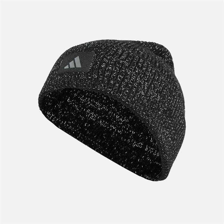 adidas Heren Run X Climawarm Muts Zwart/Reflective Silver