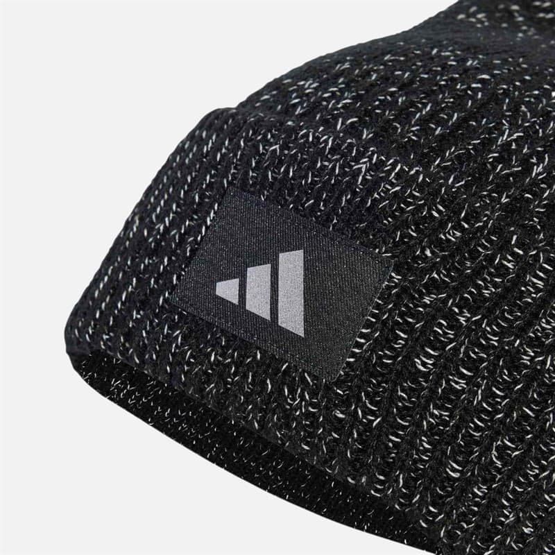 adidas Heren Run X Climawarm Muts Zwart/Reflective Silver - Afbeelding 3