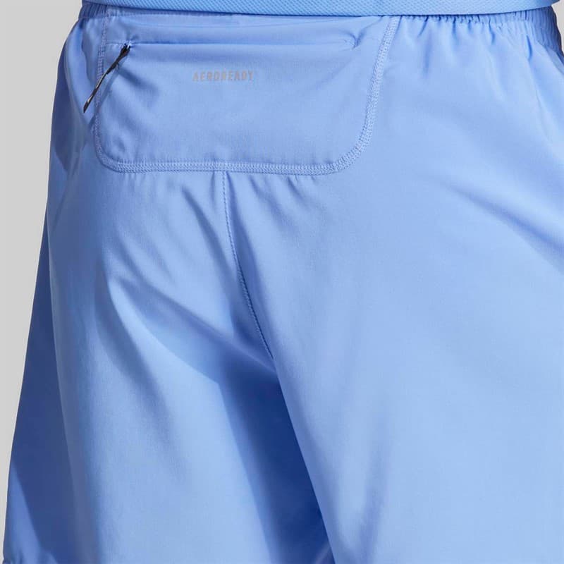 adidas Heren Own The Run Hardloopbroek Blue Fushion - Afbeelding 4