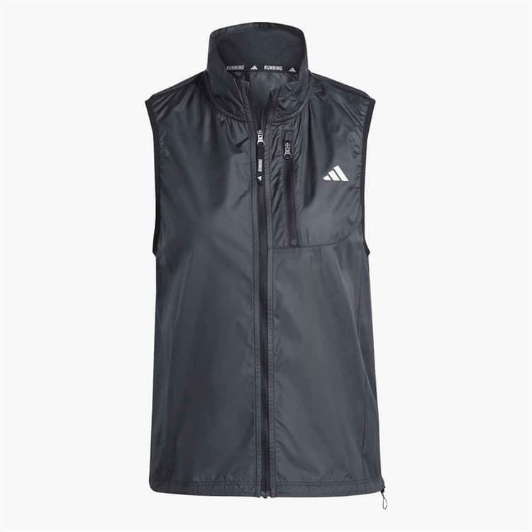 adidas Dames Own The Run Hardloopvest Zwart