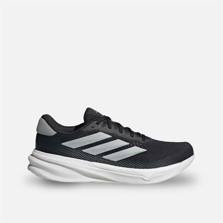 adidas Heren Supernova Stride 2 Neutrale Hardloopschoenen Core Black/Footwear White/Grijs