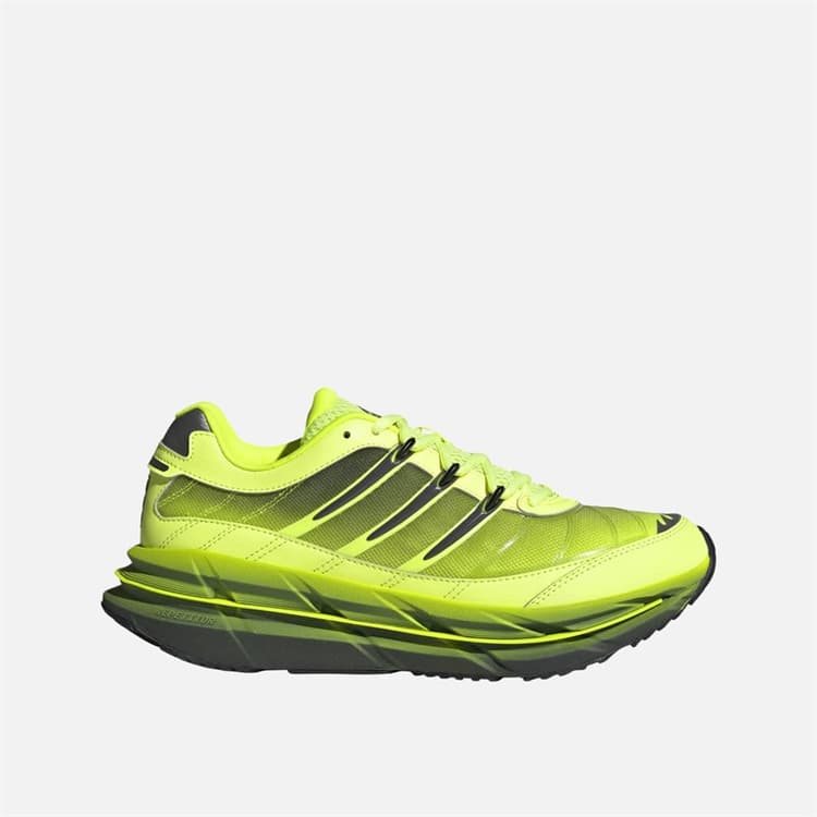 adidas Heren Adistar HRMY Trainers Hi-Res Yellow/Iron Metallic/Core Black