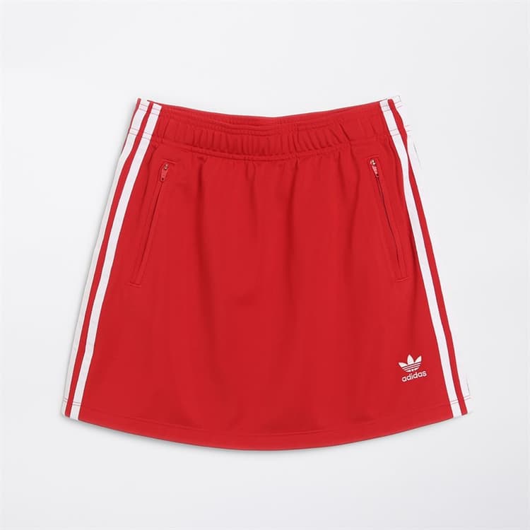 adidas Originals Junior Meisjes Adicolor Firebird Rok Better Scarlet