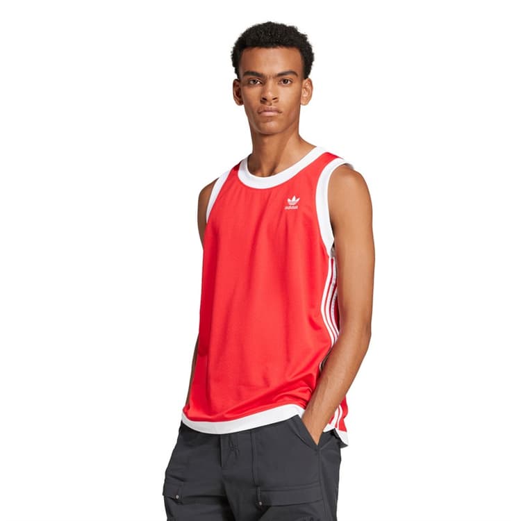 adidas Originals Heren Adicolor Mock Eyelet Vest Real Gold