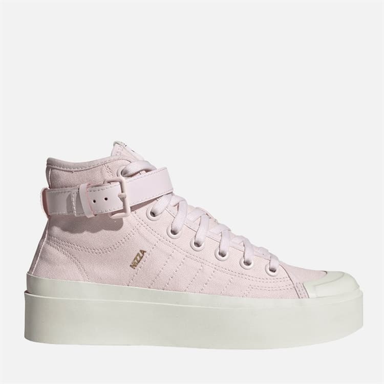 adidas Originals Dames Nizza Bonega Mid Sneakers Almost Pink/Almost Pink/Off White
