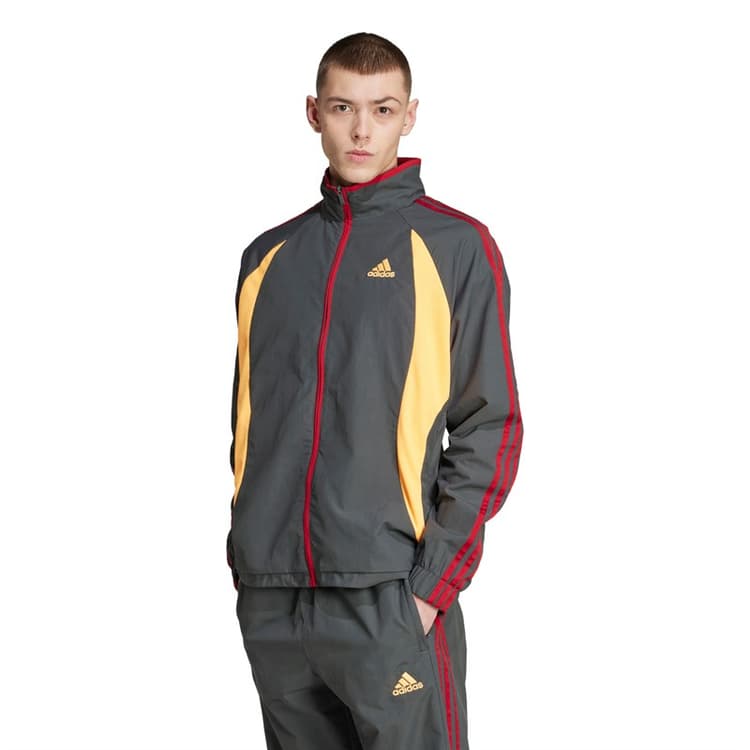 adidas Originals Heren Climacool Trainingsjacke Grey Six/Flash Orange/Team Victory Red