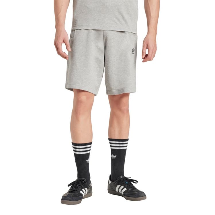 adidas Originals Heren Essentials Trefoil Shorts Medium Grey Heather
