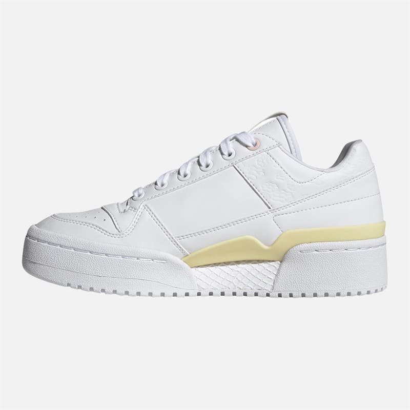 adidas Originals Dames X Disney Forum Bold Sneakers Cloud White/Silver Metallic/Core Black - Afbeelding 5