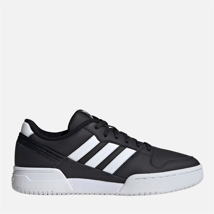 adidas Originals Heren Team Court 2.0 STR Sneakers Core Black/Cloud White/Cloud White