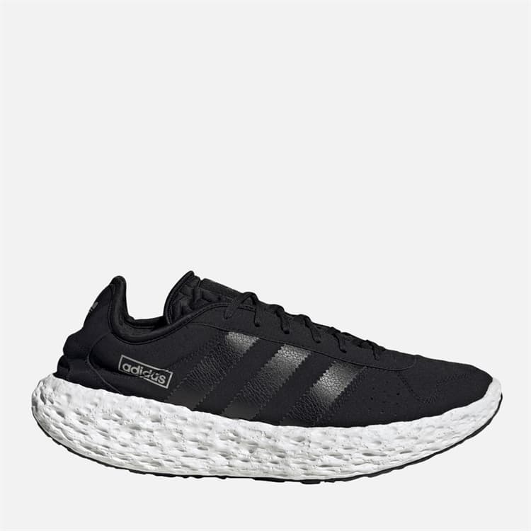 adidas Originals Heren Zponge Sneakers Core Black/Matte Silver/Wit