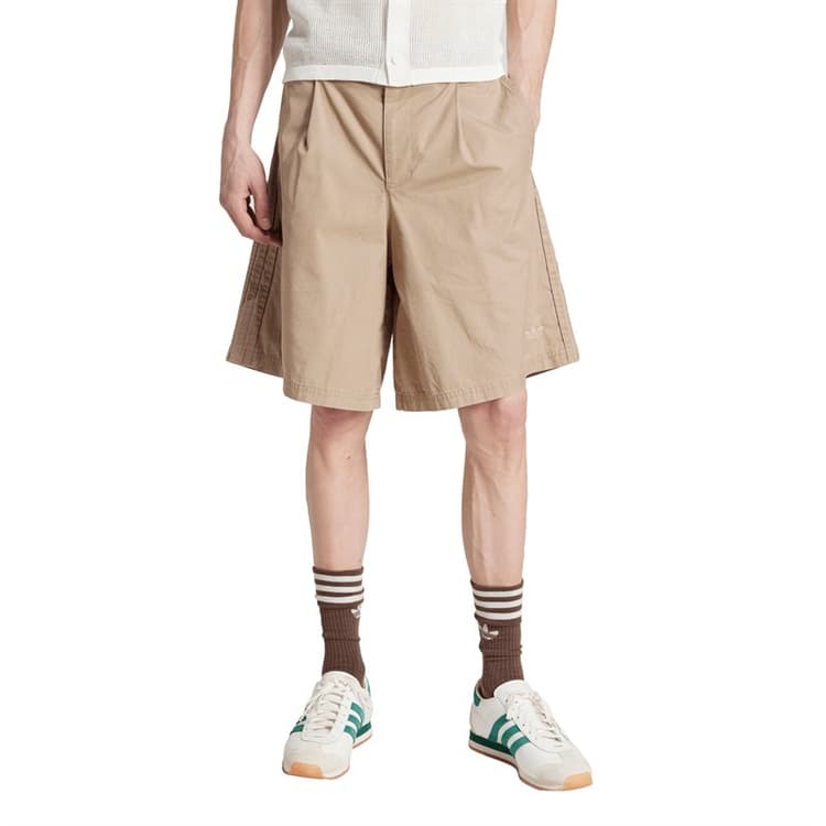 adidas Originals Heren wijde pijp Bermuda shorts Blanch Cargo