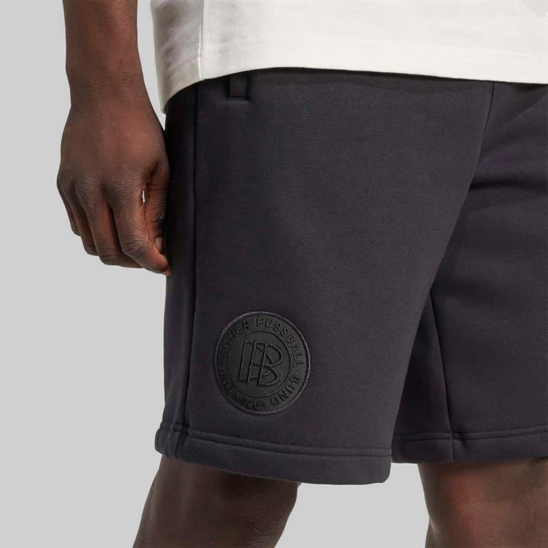 adidas Originals Heren DFB Duitsland 125 Jubileum Shorts Zwart - Afbeelding 3