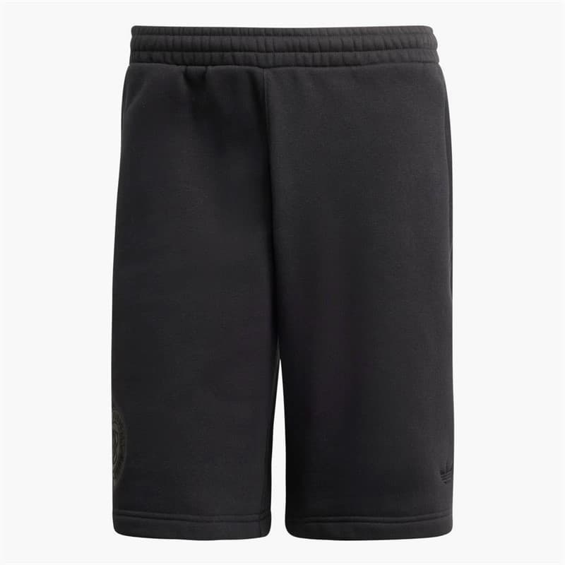 adidas Originals Heren DFB Duitsland 125 Jubileum Shorts Zwart - Afbeelding 5