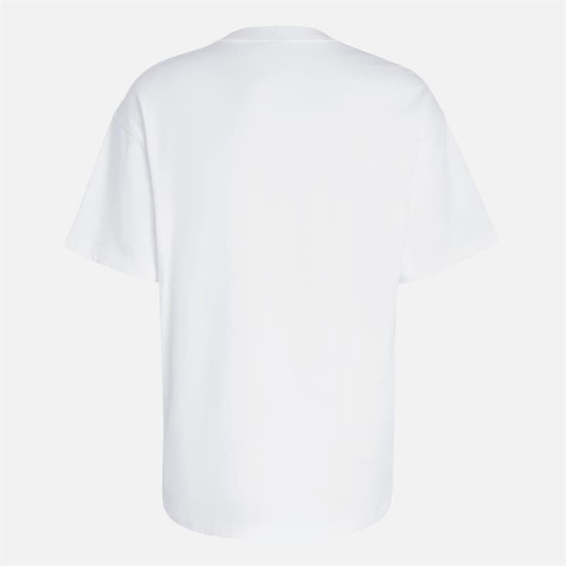 adidas Originals Heren X Marvel Ghost Rider Oversized T-shirt Cream White - Afbeelding 2